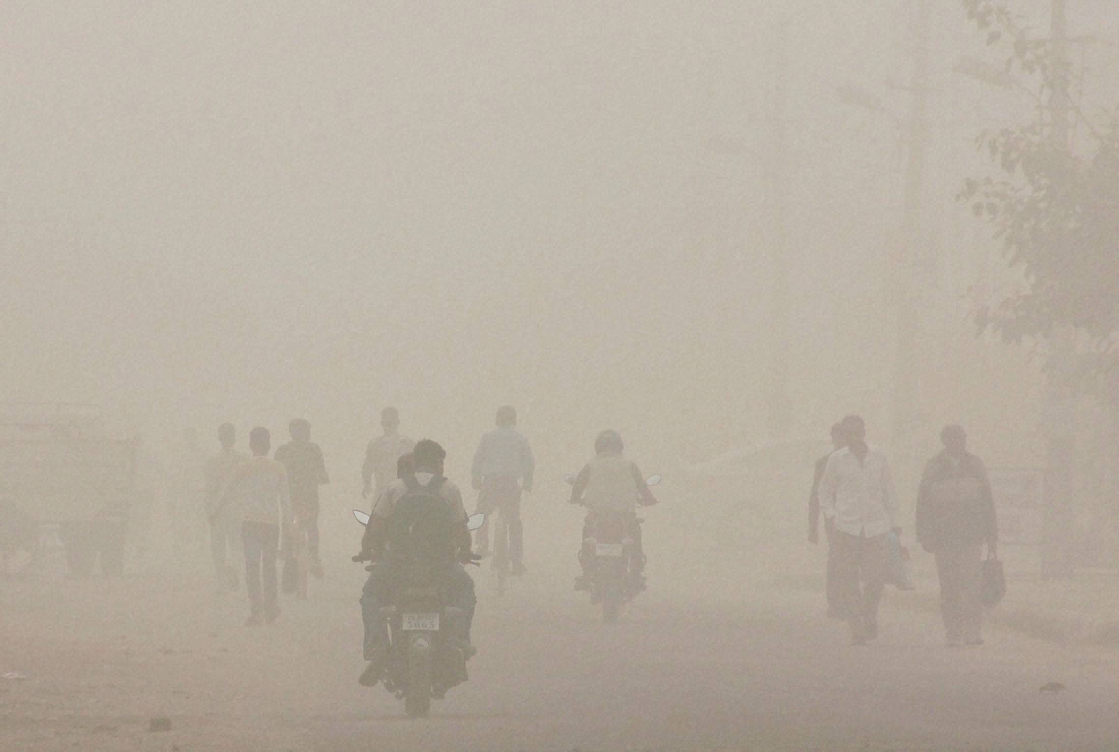 In Pictures: Breathless Delhi